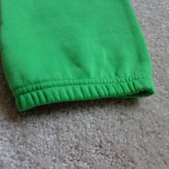 PLANET GOLD Green Capri Sweat Pants NWOT - Picture 5 of 6